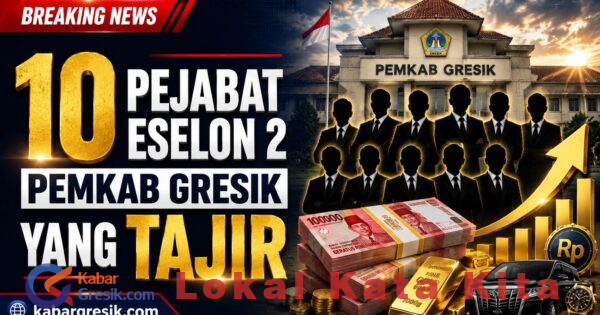 Pejabat Gresik Kantongi Rp20 M! Tanah dan Bangunan Jadi Tambang Emas?
