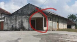 Tempat penggilingan padi (Selepan) tempat Paijan dibacok disiang bolong. (Foto: Rudi S/kabargresik.com)