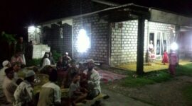 Suasana rumah duka setelah dikabarkan ditemukan dan meninggal.
