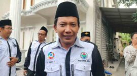 M Nur Aini Ketua Asosiasi Pendamping Desa Indonesia (APDI) cabang Kabupaten Gresik masa bakti 2022-2024