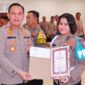 Bripda Mirabell Mayapada Khalisah Fairuz FS, anggota Bintara di satuan fungsi Sipropam Polres Gresik 