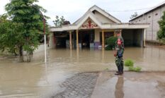 Banjir Kali Lamong Kembali Rendam Ratusan Rumah di Gresik Selatan