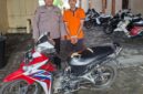 Polsek Menganti menangkap pelaku pencurian motor Honda Blade milik warga Gresik yang dijual lewat media sosial.