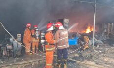 Gudang Sub Kon PT Hailiang di JIIPE Terbakar