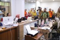 Suasana command Center Lapor GUS