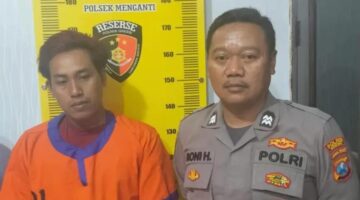 Polsek Menganti Tangkap Pelaku Curanmor di Mushola