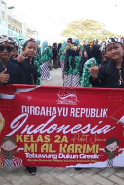 Karnaval Budaya YPP Alkarimi Meriahkan HUT RI