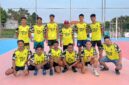 klub Voli RW 1 Serah berfoto sebelum bertanding