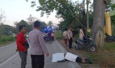 Pengendara Motor di Cerme Tewas Diduga Serangan Jantung