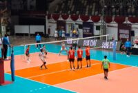 Pasmar 2 rebut juara tiga Piala Panglima TNI 2025 usai kalahkan Nagasesa Kodim 0813 Bojonegoro lewat laga lima set di GOR Tri Dharma Gresik.