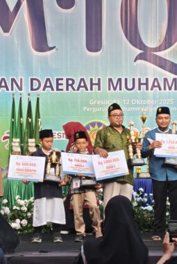 Kontingen PCM Kebomas Borong 7 Piala di Ajang MTQ ke-5 Muhammadiyah Gresik