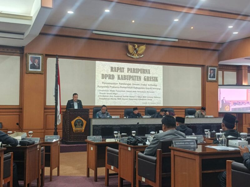 DPRD Gresik menyoroti efektivitas penyertaan modal daerah ke PT Gresik Migas dan mempertanyakan dampaknya terhadap PAD.