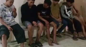 Tujuh Remaja Diduga Gangster Kecelakaan di Driyorejo
