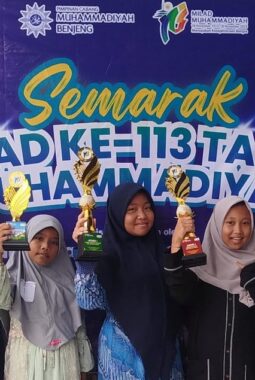 SD Muhammadiyah Benjeng Borong Juara di Milad ke-113 Muhammadiyah Tingkat PCM