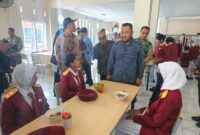 Bupati Gresik Fandi Akhmad Yani memimpin studi komparasi ke Sekolah Rakyat Terintegrasi 45 Semarang untuk menyiapkan pembangunan SRT di Sidayu, 