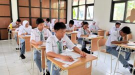 Sekolah Rakyat Gresik melaksanakan assessment semester ganjil dengan fokus kesehatan, gizi, dan pembelajaran dasar bagi siswa desil 1 dan 2.