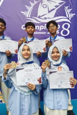 ‘Bulan di Atas Kamboja’ Kukuhkan Mupus Spemdalas Raih Emas Teratas di OlympiCAD VIII Makassar