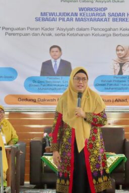 Workshop Aisyiyah Dukun Dorong Keluarga Sadar Hukum