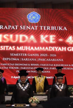 Hadiri Wisuda ke-48 UMG, Wabup Gresik Ajak Lulusan Berani Jadi Wirausahawan