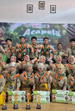 Regu Putra-Putri Spemdalas Borong Juara Cermat Tangkas Pandu Pengenal Se-Jatim