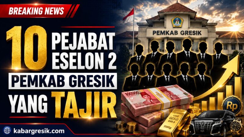 10 pejabat Pemkab Gresik Terkaya