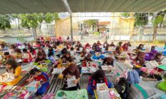 Damar Kurung Tak Padam: Anak-anak Benjeng bercerita di Atas Kertas