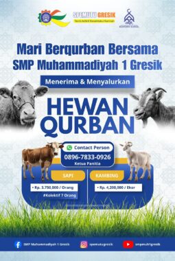Aplikasikan Spirit Ta’awun, Spemutu Gresik Galang Kurban secara Syarikat di Iduladha 1447 H