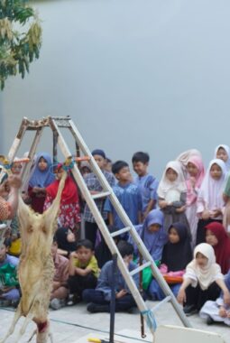 Dari Tiga Kambing ke Sepiring Kebersamaan, Simulasi Idul Adha Berlian Primary School Penuh Cerita dan Makna