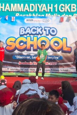 Buka MPLS Bertema World Cup, Mugeb Primary School Ajak Murid Pantang Menyerah dan Jadi Juara