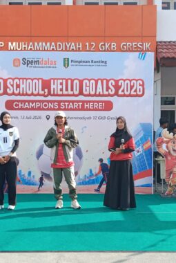 Evan Dimas dan Ayunda Motivasi Siswa Spemdalas Gresik